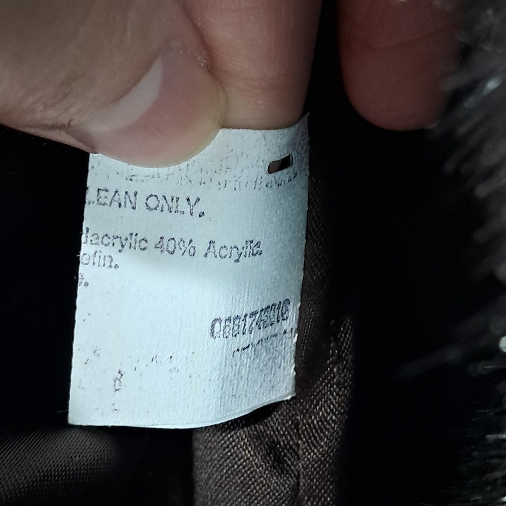 Vintage G. Caseratti Originals Faux Fur Coat Brown Modacrylic USA Made 18W - Picture 7 of 11